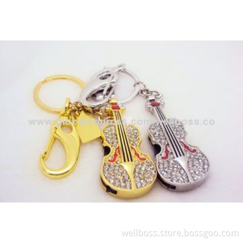 1 to 32GB Guitar Jewelry USB Flash Memory with Perfect Performance and 10-year Data RetentionNew